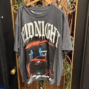 Midnight Ride night rider skelton red corvette xl tshirt brand rgstr